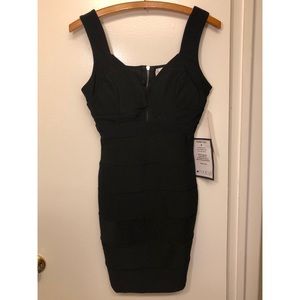 Emerald Sundae Core Social Black Dress NWT